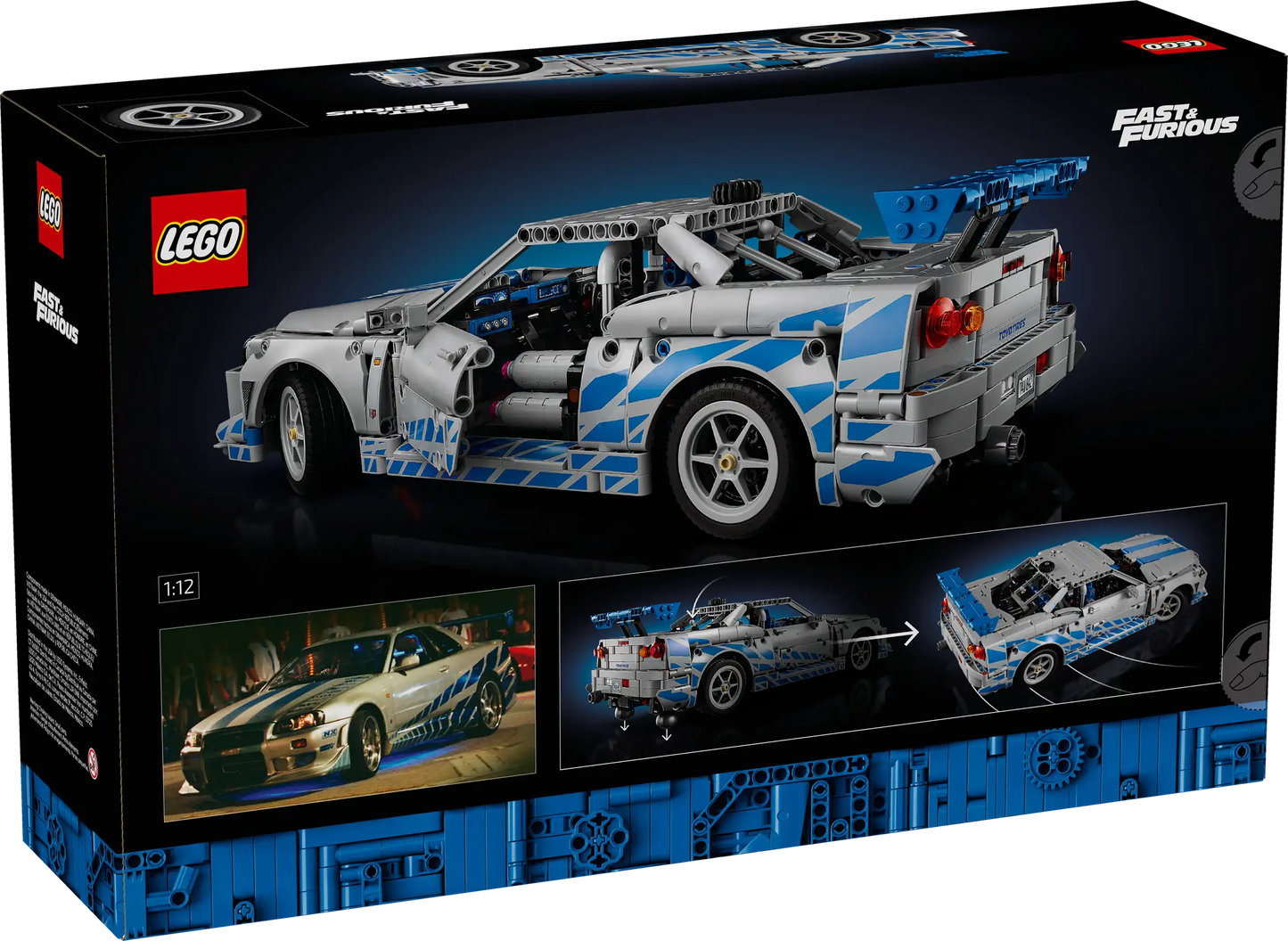 LEGO - 2 Fast 2 Furious Nissan Skyline GT-R (R34) - 76917