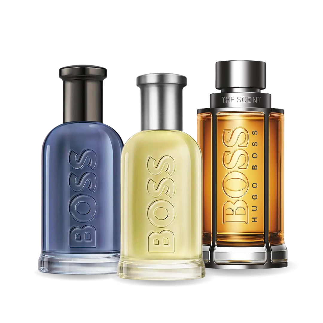 HUGO BOSS 3er-Pack BOSS BOTTLED, BOSS THE SCENT, BOSS BOTTLED INFINITE | Kaufen Sie 1, erhalten Sie 3