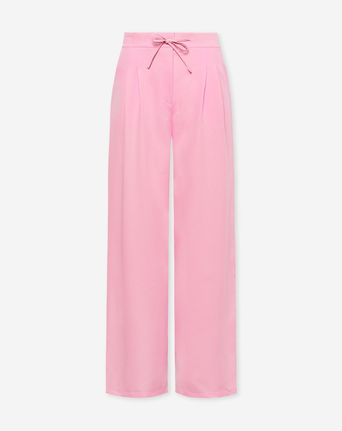 ZOEY ELASTIC STRAIGHT LEG PANTALON ROZE
