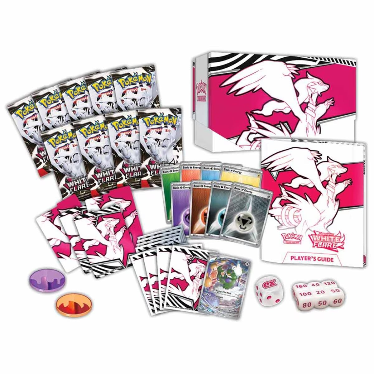 NIEUW: Scarlet & Violet White Flare Elite Trainer Box