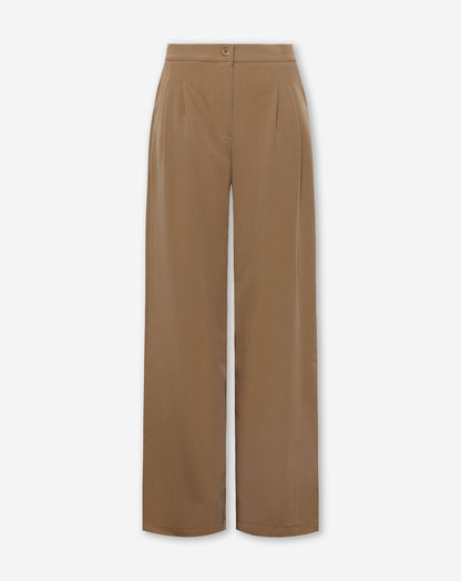 ZOEY STRAIGHT LEG PANTALON MOKKA