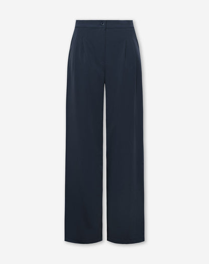 ZOEY STRAIGHT LEG PANTALON MARINEBLAUW