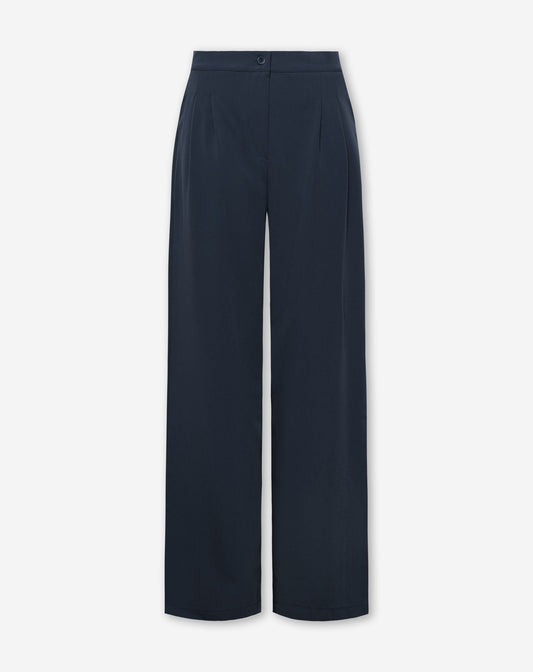ZOEY STRAIGHT LEG PANTALON MARINEBLAUW