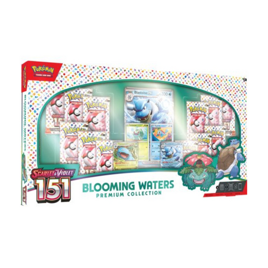Pokémon TCG: 151 Blooming Waters Premium Collection Box