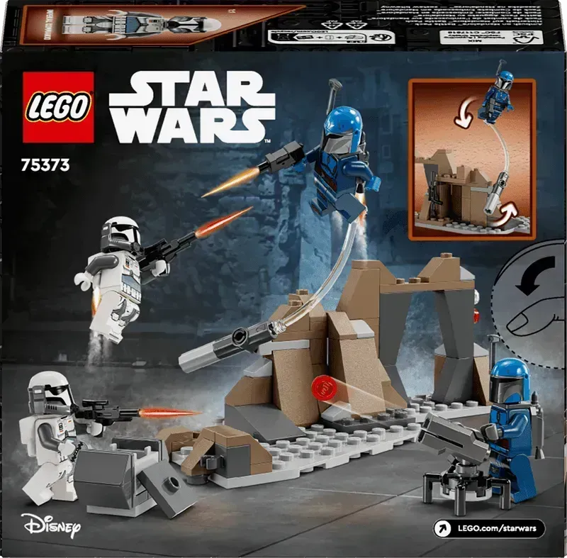 LEGO Hinderlaag op Mandalore Battle Pack 75373 StarWars