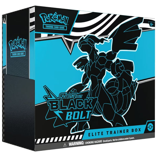 NIEUW: Scarlet & Violet Black Bolt Elite Trainer Box