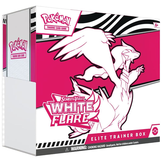 NIEUW: Scarlet & Violet White Flare Elite Trainer Box